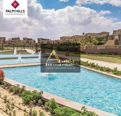 توين هاوس للبيع في PK1 بالم هيلز قطامية 710م أرض + بنتهاوس | 4 غرف نوم | فيو لاندسكيب