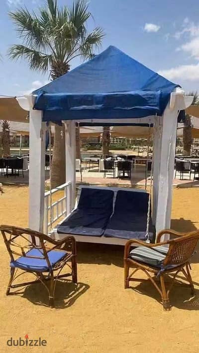Two-bedroom ground chalet for rent