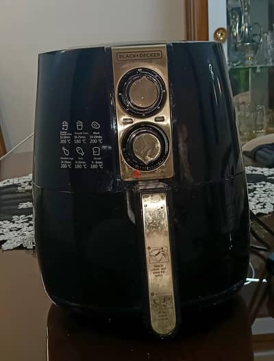 black and decker air fryer