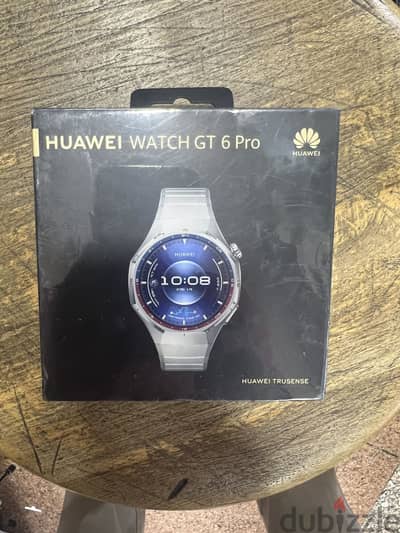 Huawei Watch GT 6 Pro Titanium جديدة متبرشمة