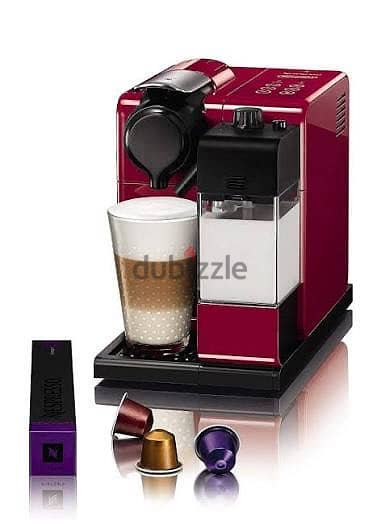  ماكينة قهوة Nespresso Lattissima Touch – أحمر 