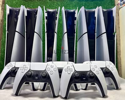 Ps5 Slim Digital - 1TB سليم سوفت 13 متهكر - شحن و دفع عند الاستلام