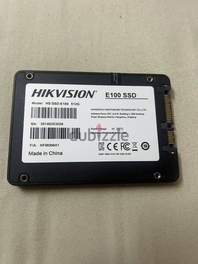NEW SSD HIKVISION 512GB