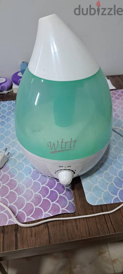 Ultrasonic Air Humidifier (Mint Green)