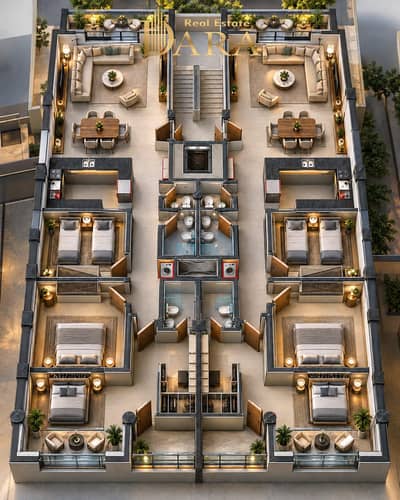 Apartment for sale in the best locations of the sixth neighborhood of villas (near the main crossing axis)