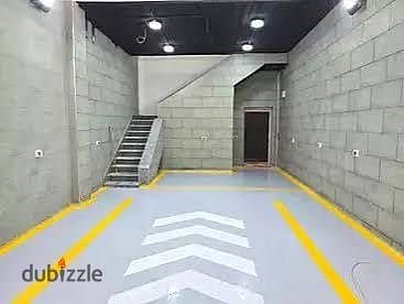 Commercial space for rent in Craft Zone, spanning 76 sqm across the ground and first floors. Suitable for automotive-related businesses. Located in a