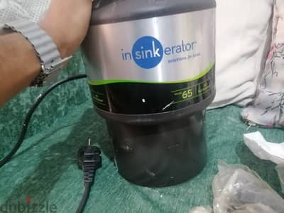 مفرمة مخلفات مطبخ أمريكي أصلي InSinkErator Model 65 - 0.65 حصان