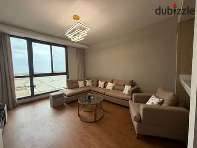 A furnished hotel suite in Mall of Arabia Towers in the heart of all services, an open via is not completely injured