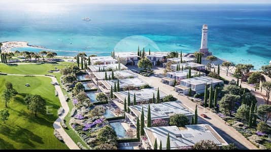 For Sale: Palace 1200 sqm – 7 Bedrooms + 2 Nanny's Rooms, Directly on the Sea and Golf Course in Modon, Ras El Hekma, North Coast, Matrouh – Modon, Ras Al Hekma, North Coast