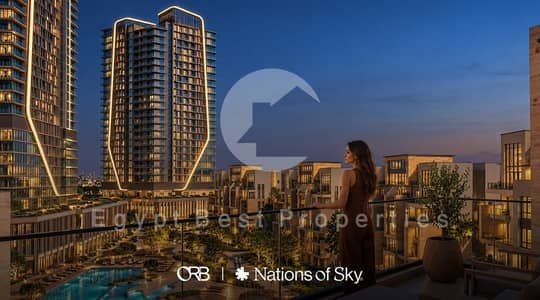 At Launch Price, Fully Finished Apartment for Sale Next to Mall of Arabia in ORB by Nations of Sky Down Payment 5% Over 10 Years