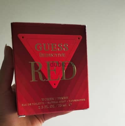 برفان Guess Seductive Red الأصلي حريمي 75 مل - كسر زيرو (وارد أمريكا)