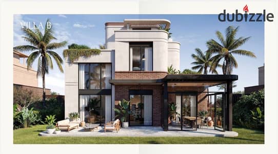 التجمع السادس  Crescent Walk – فيلا مستقلة 6 غرف ماستر – ارتفاع أسقف 4 متر – استلام سنتين