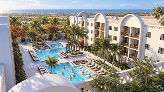  4-Bedroom Apartment with Pool & Sea Views | Mazari Port Ghalib   Own Your Spacious Red Sea Home with Just €40,400 Down!