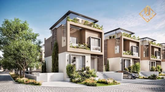 Villa for sale in a prime location in the Green Belt, with a 10-year installment plan.