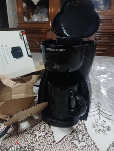 ماكينة قهوة فلتر Black & Decker زيرو بالكرتونة