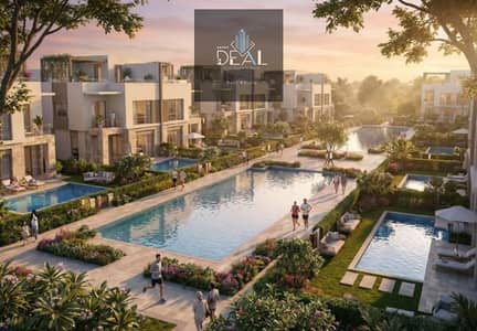 Townhouse for Sale in the New Administrative Capital, ideally located on an internal axis, next to a 5-star hotel and an international university, clo