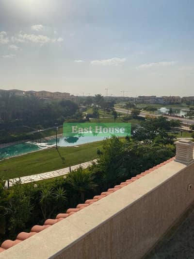 Independent villa, 4 bedrooms, lake view, for rent, air conditioning and kitchen law in Madinaty Vg2, land 675 square meters