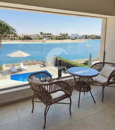 New Price Offer Lagoon Front 3BR Penthouse Chalet At New Gouna, Red Sea
