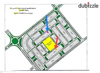 Once in a lifetime opportunity for the distinguished, a 450 m waterfront land on services for transfer with Al-Oubour device in New Cairo.