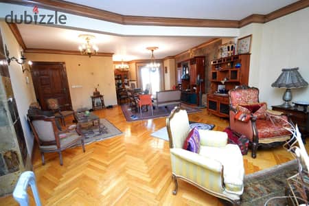 Apartment for sale 278m in Smouha Fawzi Moaz with open views