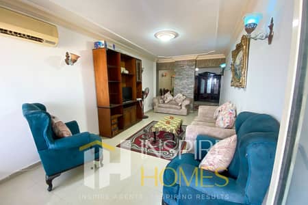 Fully Furnished and Air-Conditioned Apartment in El Saraya, Directly on the Sea