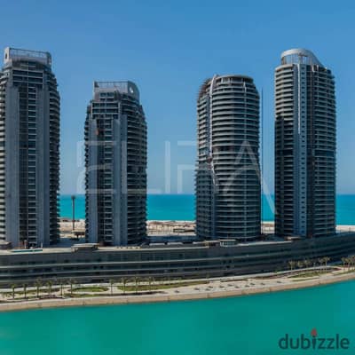 شقة للبيع 90 م العلمين ( Alamein towers )