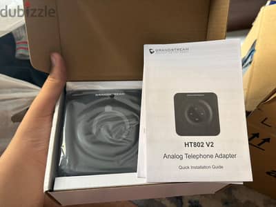 Grandstream HT802 V2 2-Port VoIP Analog Telephone Adapter ATA