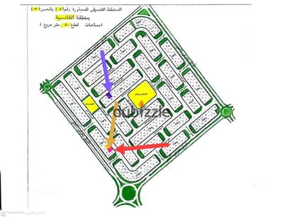 A once-in-a-lifetime opportunity in the 12th neighborhood, New Al-Obour. 500 meters "directly northern" land on a high hill and close to the axes and services.