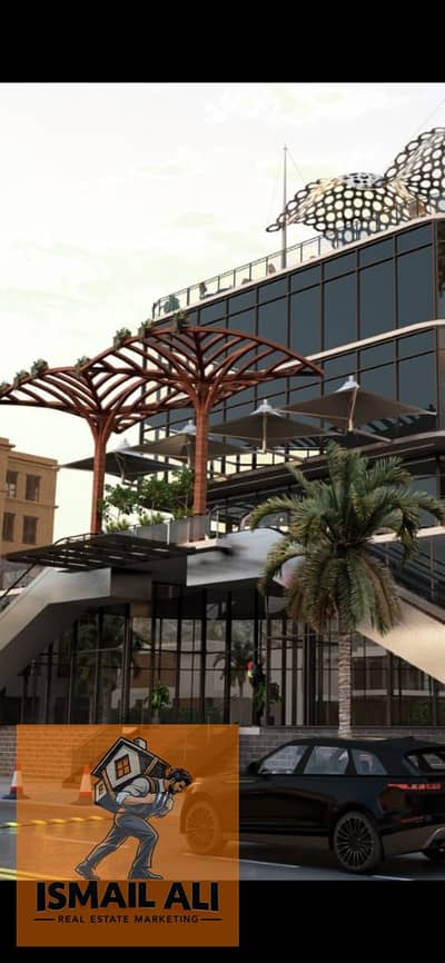 Commercial building ready for sale at an attractive price suitable for a commercial mall and hotel apartments