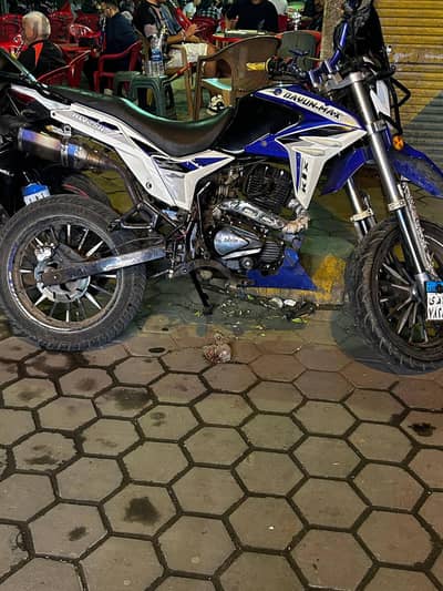 موتسيكل ktx 250cc حالة محترمه جداً