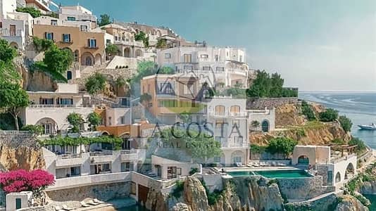 شاليه بجاردن للبيع في SouthMED North Coast بالضبعة بالقرب من رأس الحكمة، بإطلالة مباشرة على اللاجون