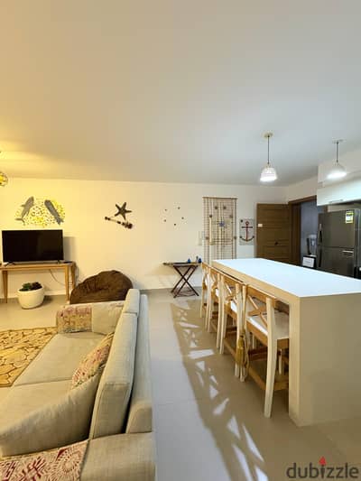 Fully Furnished & Equipped Chalet for Sale in Marassi Marina 1 | 2 Bedrooms - North Coast