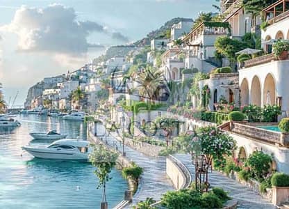 شاليه أرضي بجاردن للبيع في SouthMED Ras El Hekma بإطلالة مباشرة على اللاجون بالقرب من طريق الإسكندرية مطروح