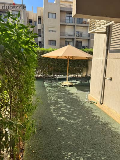 Fully Furnished Studio with Modern Furniture, Ground Floor with a Private Garden (70 sqm), for Rent in Fifth Square, Al Marasem, Fifth Settlement, Gol