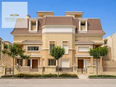A Rare townhouse In Saraai Deal for Sale in El Shorouk City at Half Its Market Value for a Quick Sale! Prime Location Overlooking the Landscape,