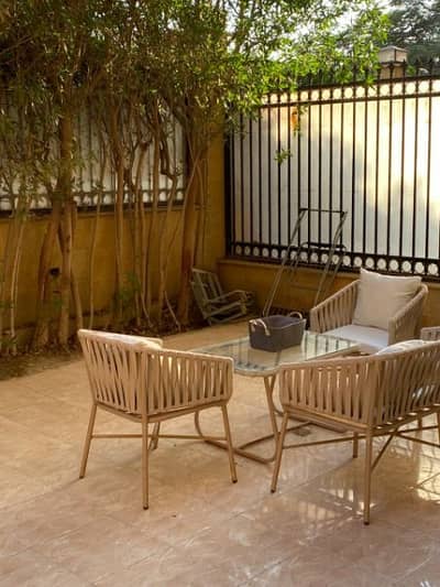 Apartment for daily rent in Beverly Hills Sodic, Sheikh Zayed – includes a kitchen and air conditioning, features a private garden, a prime location,