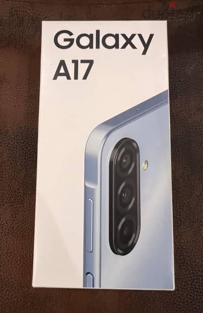 Samsung Galaxy A17 4G 8/256GB أزرق  زيرو متبرشم بضمان