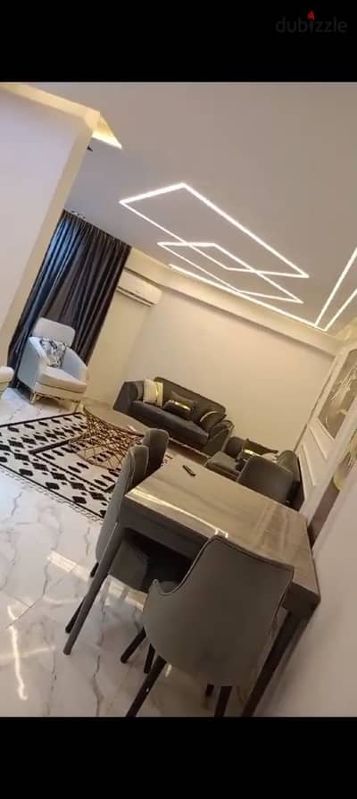 Furnished apartment for rent in Zahraa El Maadi, 50th Street
