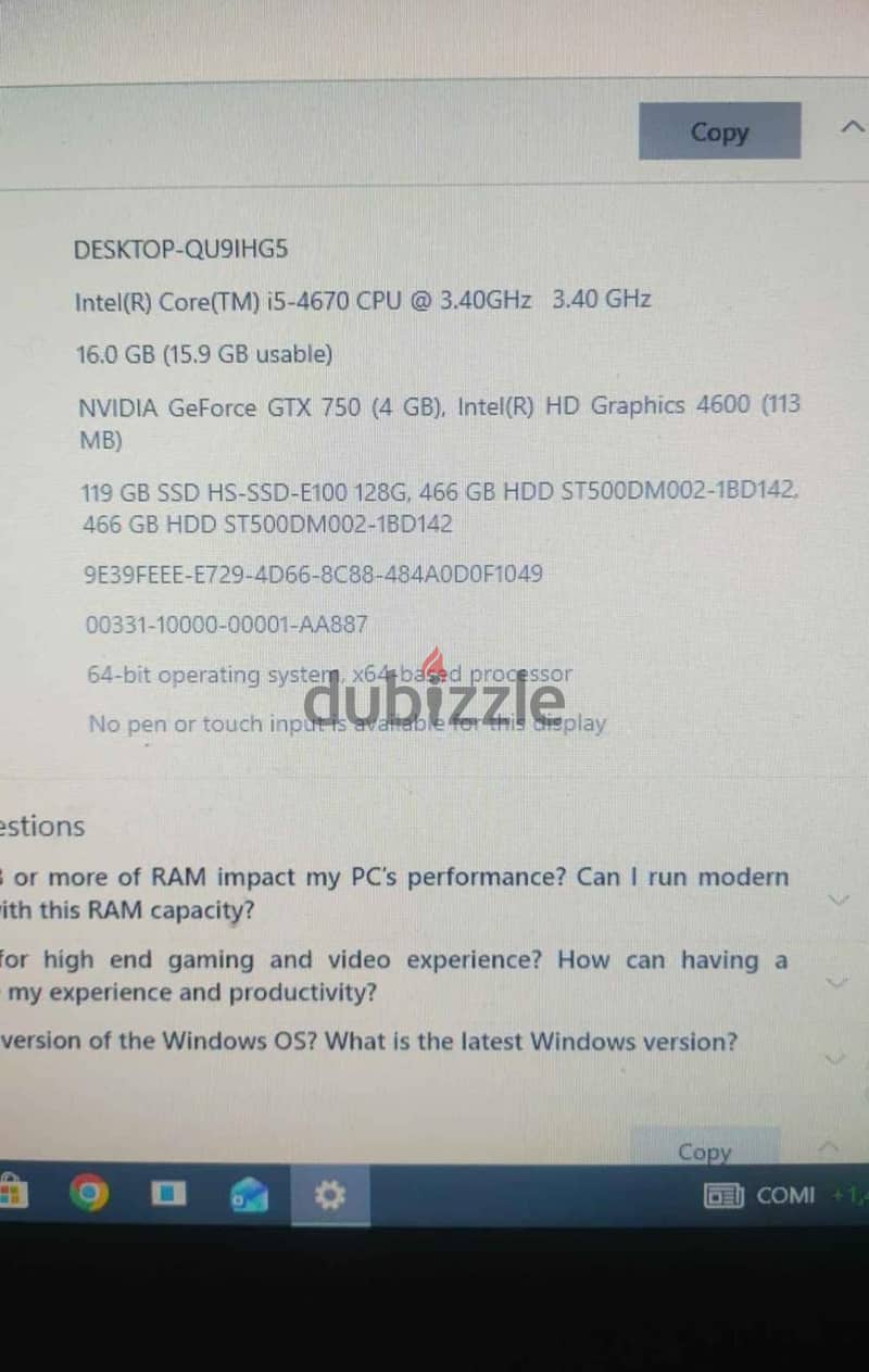 HP 800g1 1