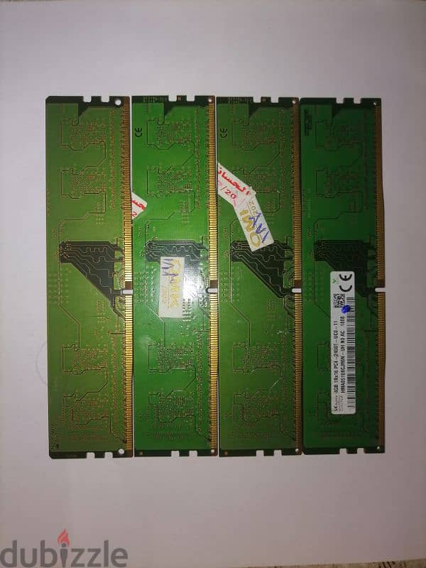 16G Ram ddr4 4×4 2400Hz 1