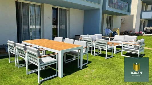 Apartment for sale, 175 sqm, in Dejoya 1 compound, New Administrative Capital. Includes a 60% discount for cash payments, or an installment plan of up