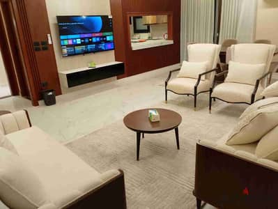 Furnished hotel apartment, hotel finishing near Sheraton Hotel for premium housing for daily and monthly rental for families