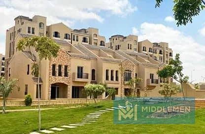 تاون هاوس كورنر علي مساحة ارض 380م موقع مميز استلام فوري في جرين سكوير المستقبل سيتي - Green Square  Mostakbal City