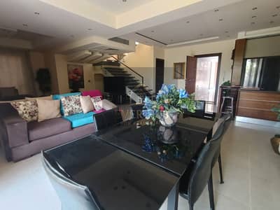 Furnished Duplex for Rent in Beverly Hills Casa, Phase 1 – 234 sqm + 120 sqm Garden, 3 Bedrooms + Maid's Room, 4 Bathrooms, Opposite Forti West