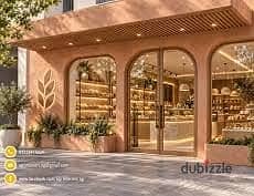 For sale store area 110m close to Triumph Square Heliopolis facade 15m finished ultra high lux finishing prime location
