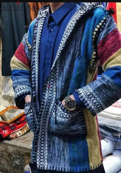 معطف قشابية تونسية صناعة يدوي تقليدي