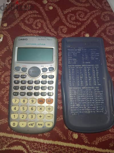 آلة حاسبة كاسيو fx-570ES PLUS أصلية (الإصدار الثاني)