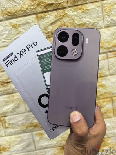 Oppo Find x9 Pro 512 giga 16 ram كسر زيرو