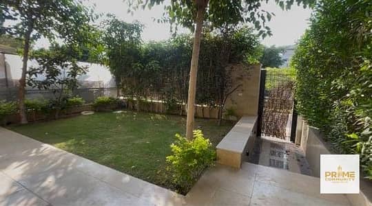 Fully furnished 4-floor 350m City Villa townhouse for long-term rent in Westown Sodic Sheikh Zayed with a private elevator 5 bedrooms and 6 bathrooms