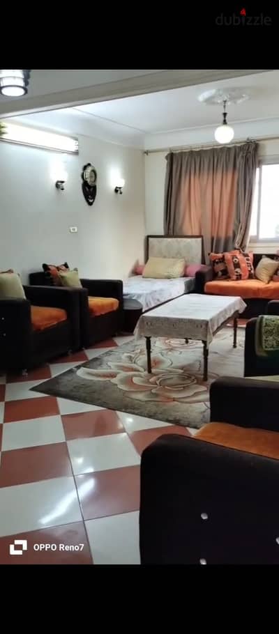 شقه للايجار المفروش المعادي شارع 77 قريب جدا للمترو وقريب لجراند مول المعادي والمركز الاولمبي و القريه التكنولوجيه